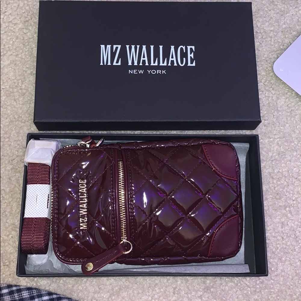 MZ WALLACE Crosby Micro Lacquer Crossbody